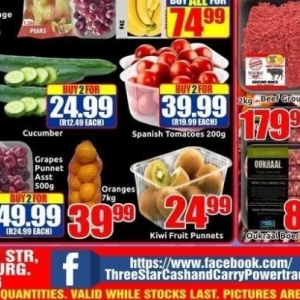Kiwi at Three Star Cash and Carry