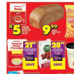 Soup at Shoprite