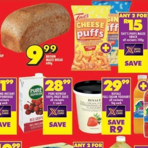 Bread at Shoprite