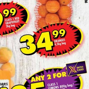 Oranges at Shoprite