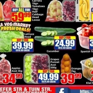 Cucumbers at Three Star Cash and Carry