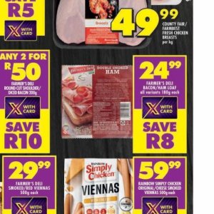 Bacon at Shoprite