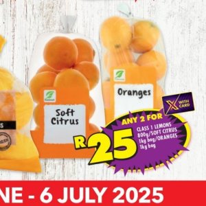 Oranges at Shoprite