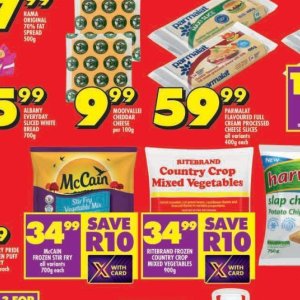 Cheese at Shoprite