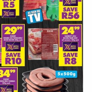 Bacon at Shoprite