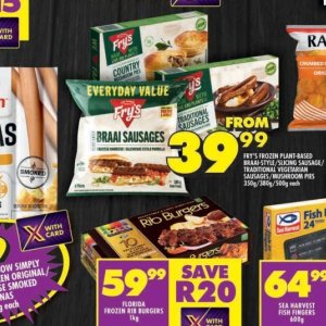 Sausages at Shoprite