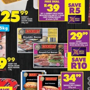 Bacon at Shoprite