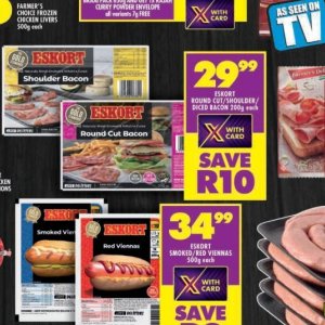 Bacon at Shoprite