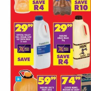 Cream danone  at Shoprite