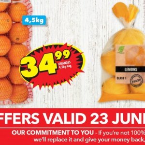 Oranges at Shoprite