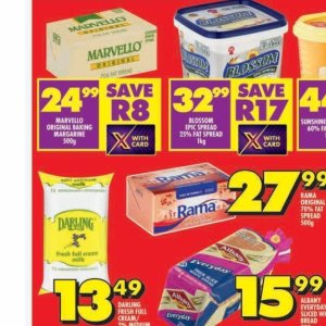 Margarine at Shoprite