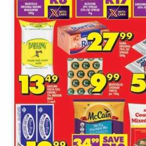 Cream at Shoprite