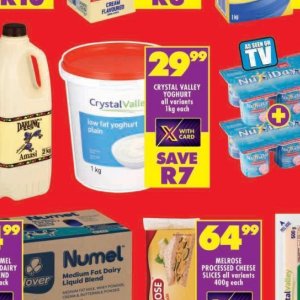 Yoghurt at Shoprite