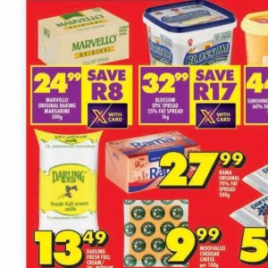 Margarine at Shoprite