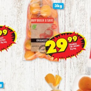 Oranges at Shoprite