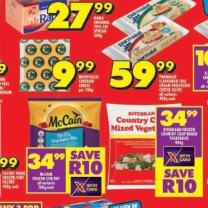 Cheese at Shoprite