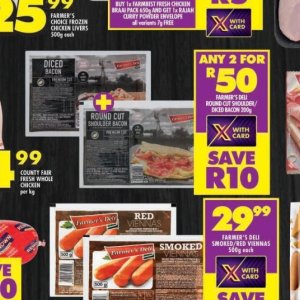 Bacon at Shoprite