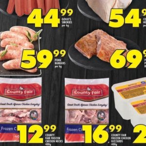 Pork at Shoprite