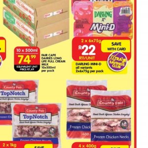 Cream at Shoprite