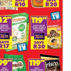 Coffee nescafe  at Shoprite