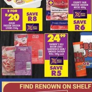Bacon at Shoprite