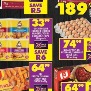 Burgers at Shoprite