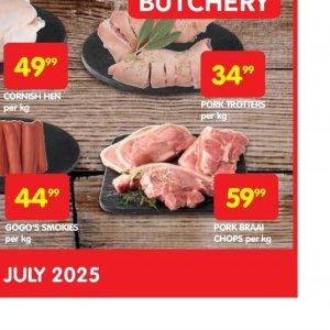 Pork at Shoprite