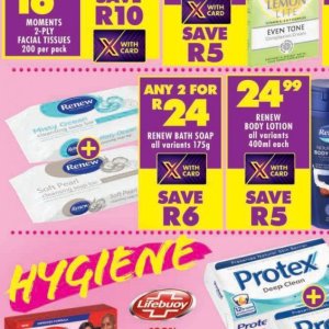 Soap nivea  at Shoprite