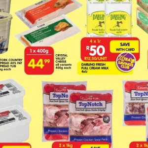 Cheese at Shoprite