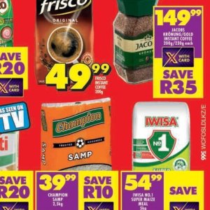 Coffee jacobs  at Shoprite