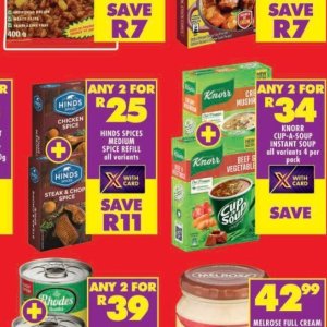 Spices at Shoprite