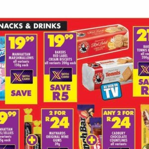 Biscuits at Shoprite