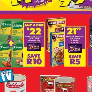 Soup at Shoprite