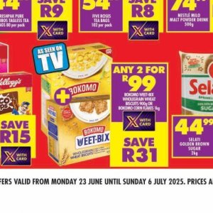 Biscuits at Shoprite