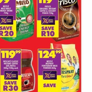 Coffee at Shoprite