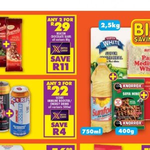 Chocolate at Shoprite