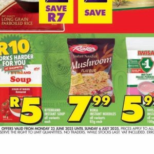 Soup at Shoprite