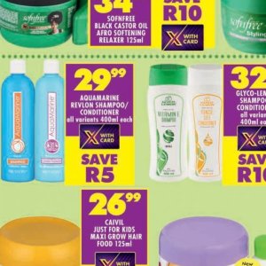 Shampoo at Shoprite