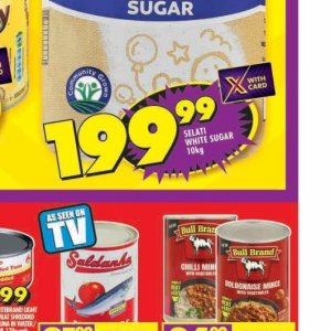 Sugar at Shoprite