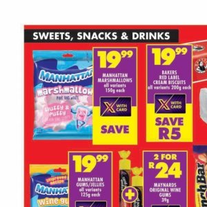 Snacks at Shoprite