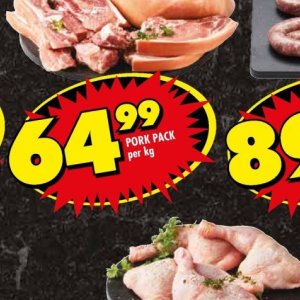 Pork at Shoprite