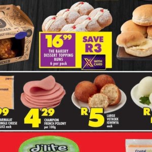 Buns at Shoprite