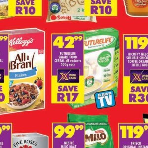 Cereal at Shoprite