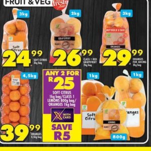 Oranges at Shoprite
