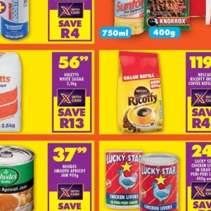 Sugar at Shoprite