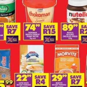 Butter at Shoprite