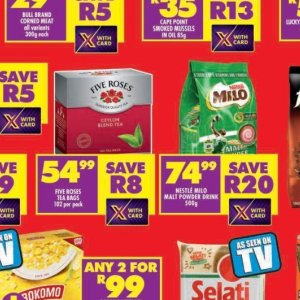 Tea at Shoprite