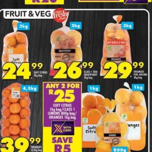 Oranges at Shoprite