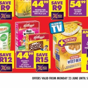 Kellogg's at Shoprite