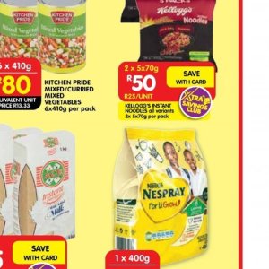 Noodles at Shoprite